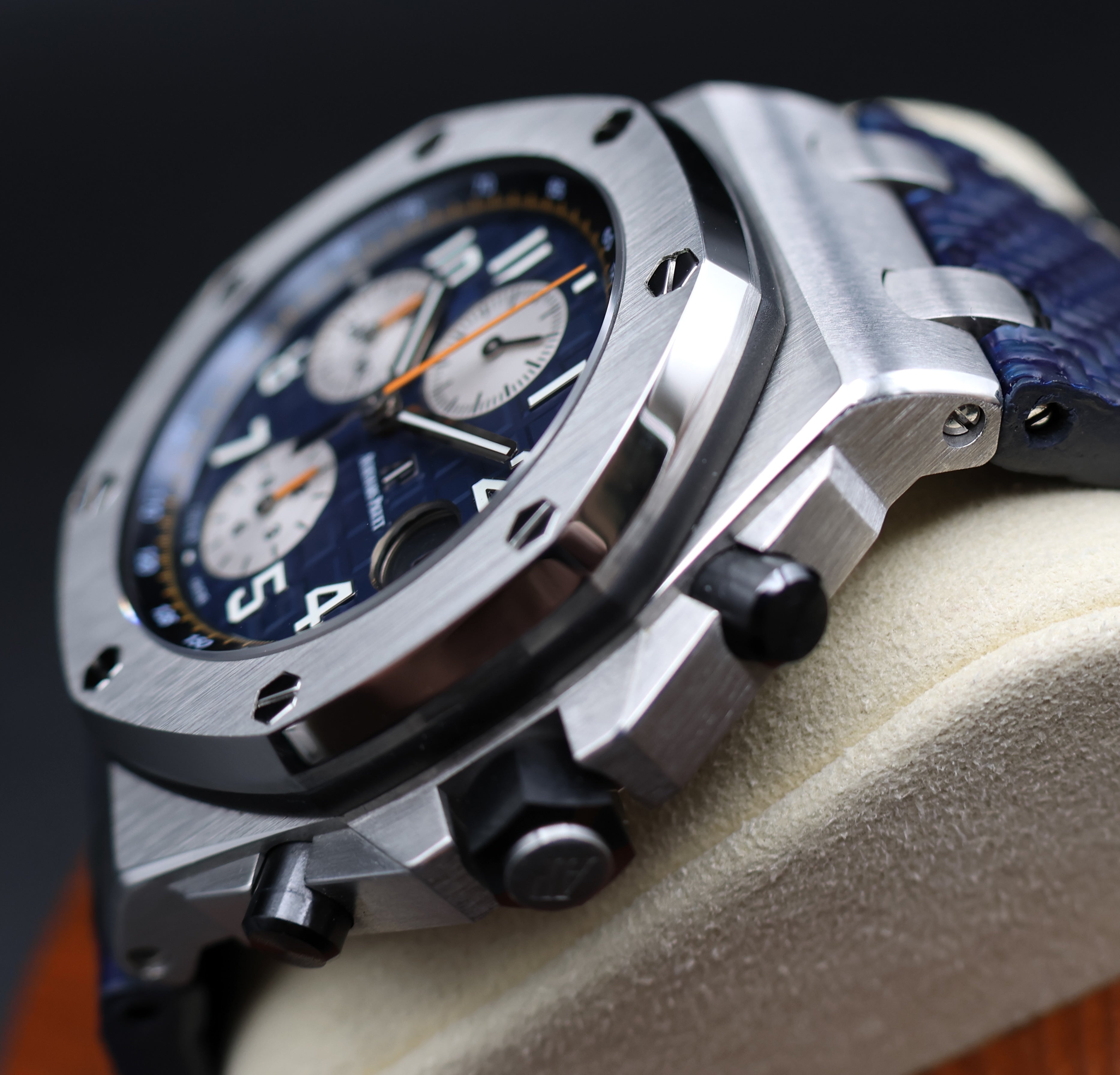 Audemars Piguet Royal Oak Offshore Blue Men's Watch - 26470ST.OO.A027CA.01