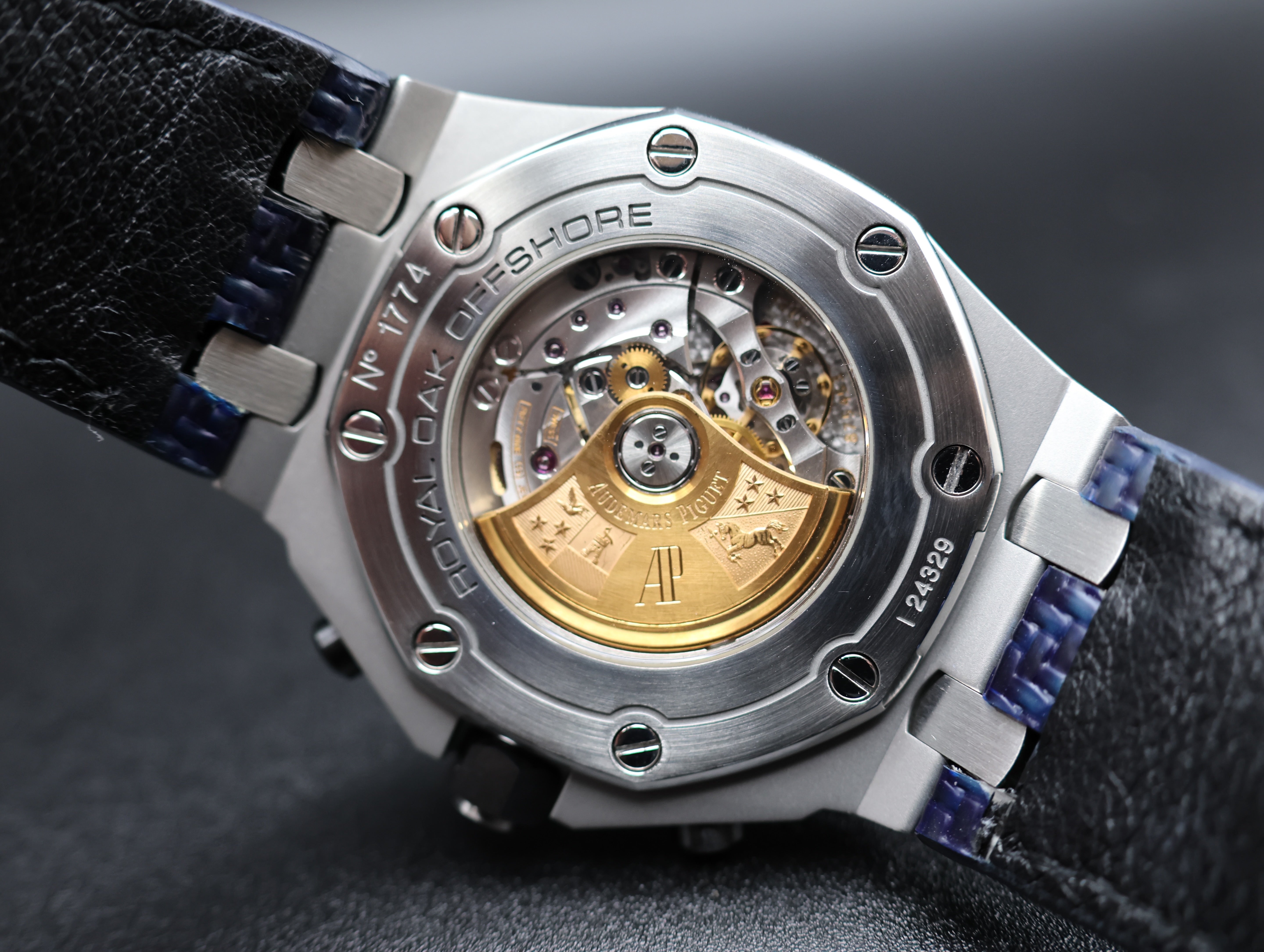 Audemars Piguet Royal Oak Offshore Blue Men's Watch - 26470ST.OO.A027CA.01