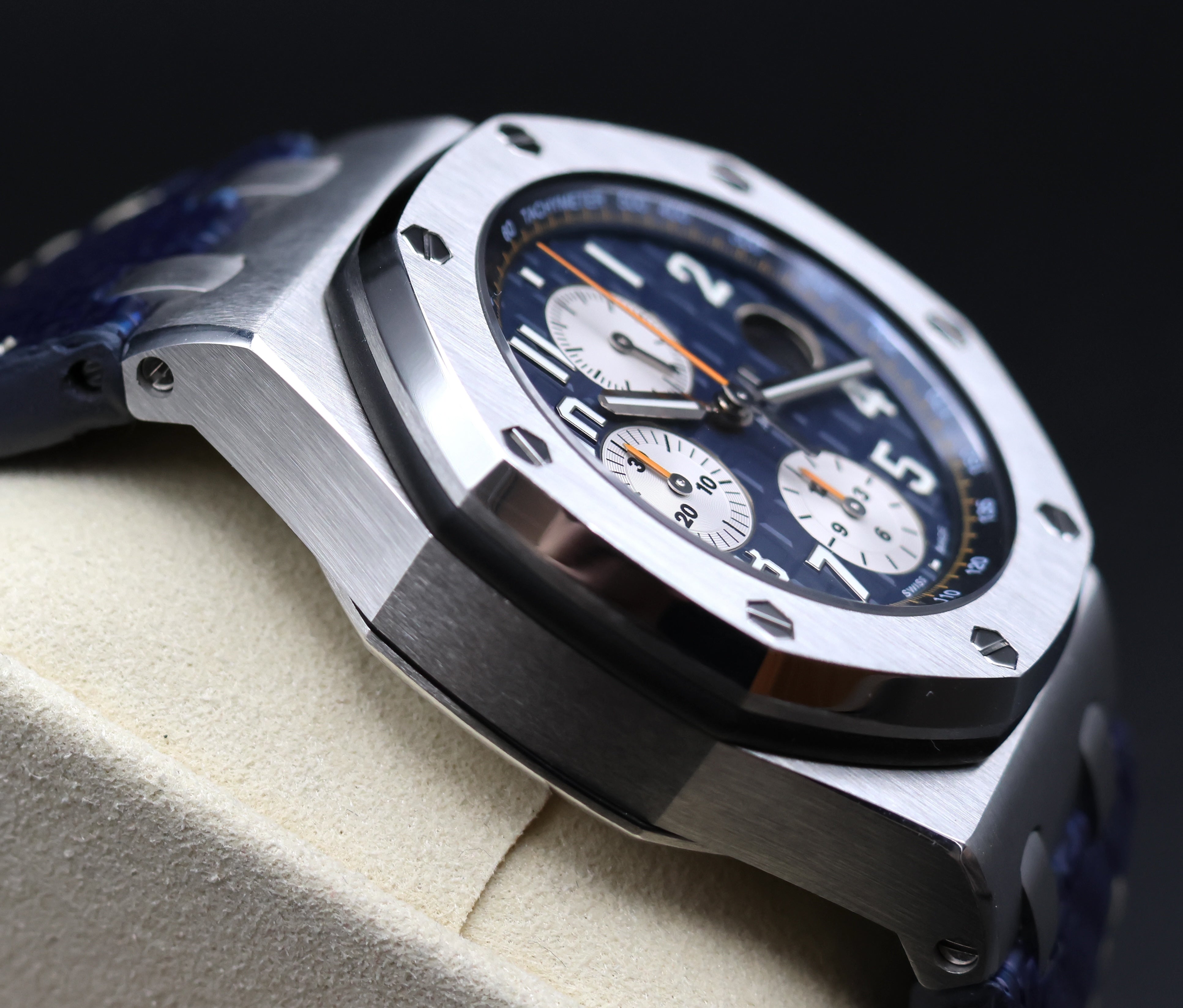 Audemars Piguet Royal Oak Offshore Blue Men's Watch - 26470ST.OO.A027CA.01