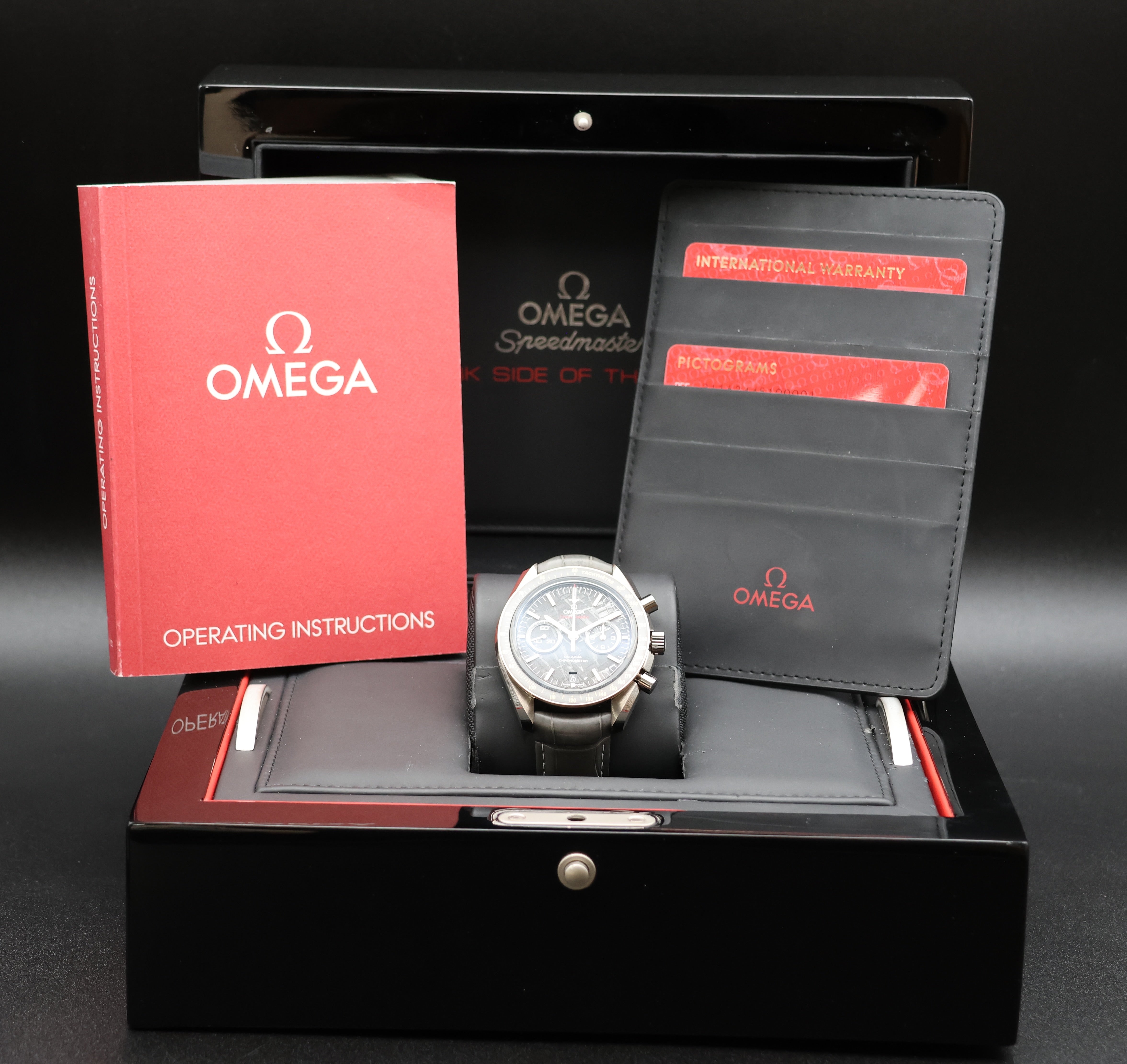 The Omega Speedmaster Dark Side of the Moon (Ref. 311.63.44.51.99.001)