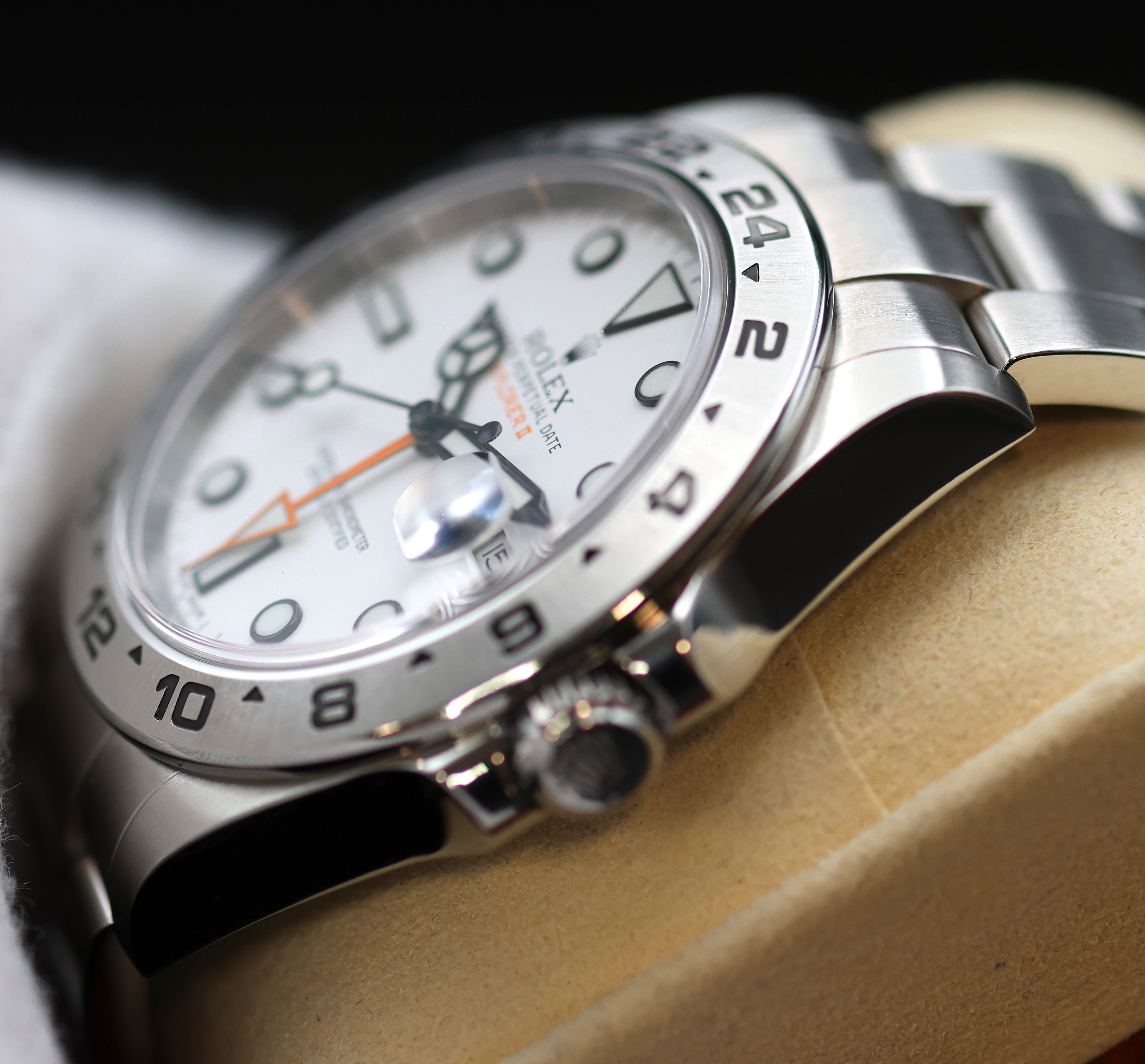 Rolex Explorer II 216570 – 42mm White Dial “Polar”