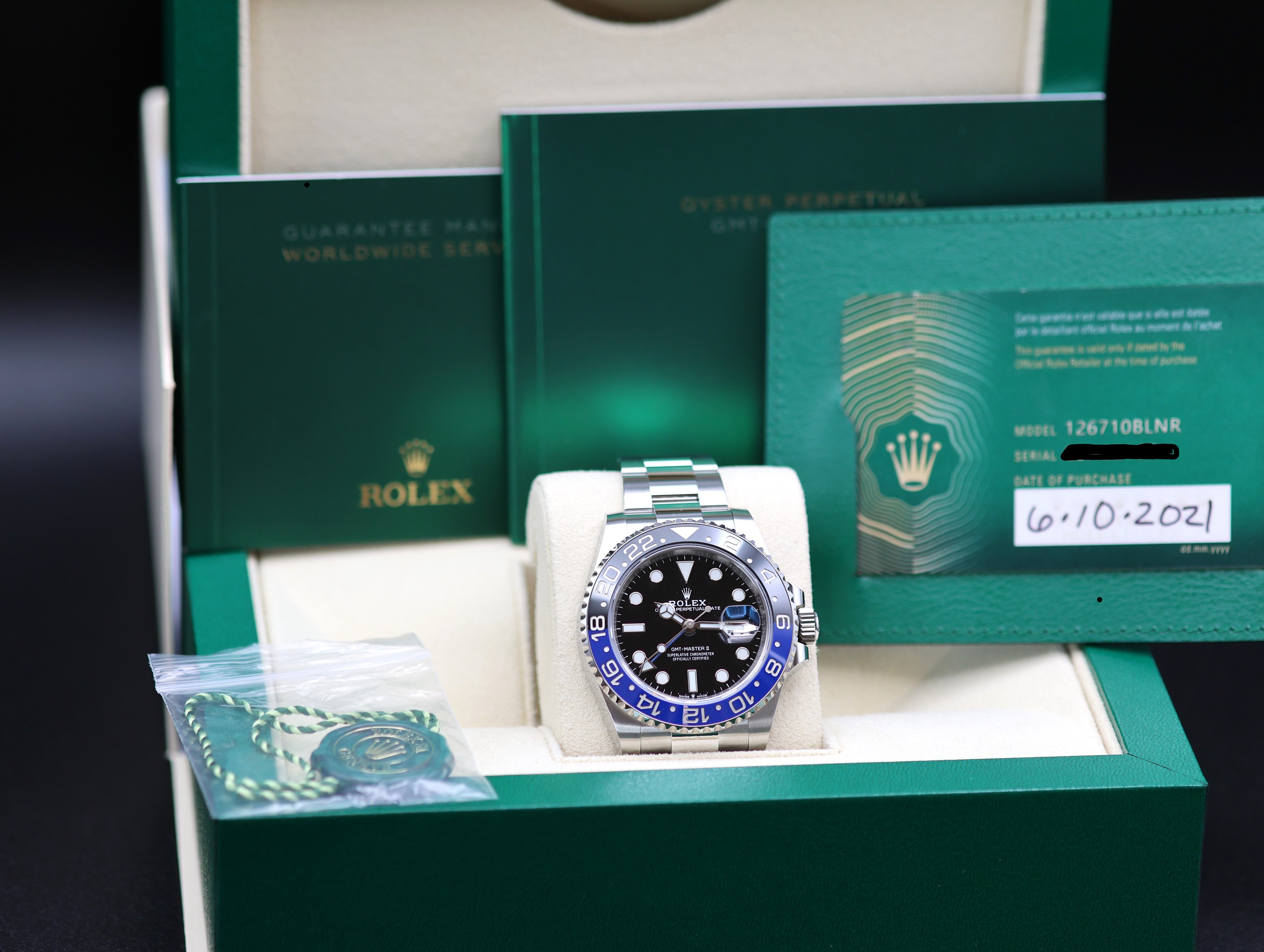 Rolex GMT-Master II "Batman" 126710BLNR