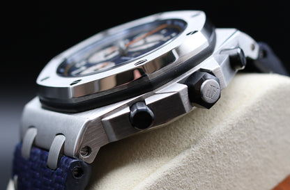 Audemars Piguet Royal Oak Offshore Blue Men's Watch - 26470ST.OO.A027CA.01