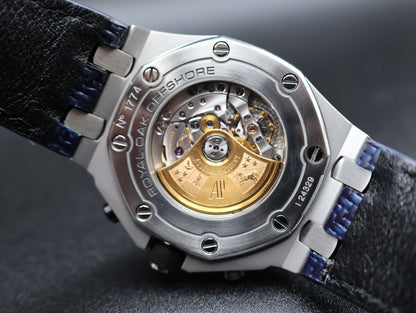 Audemars Piguet Royal Oak Offshore Blue Men's Watch - 26470ST.OO.A027CA.01