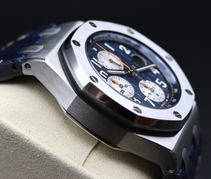 Audemars Piguet Royal Oak Offshore Blue Men's Watch - 26470ST.OO.A027CA.01