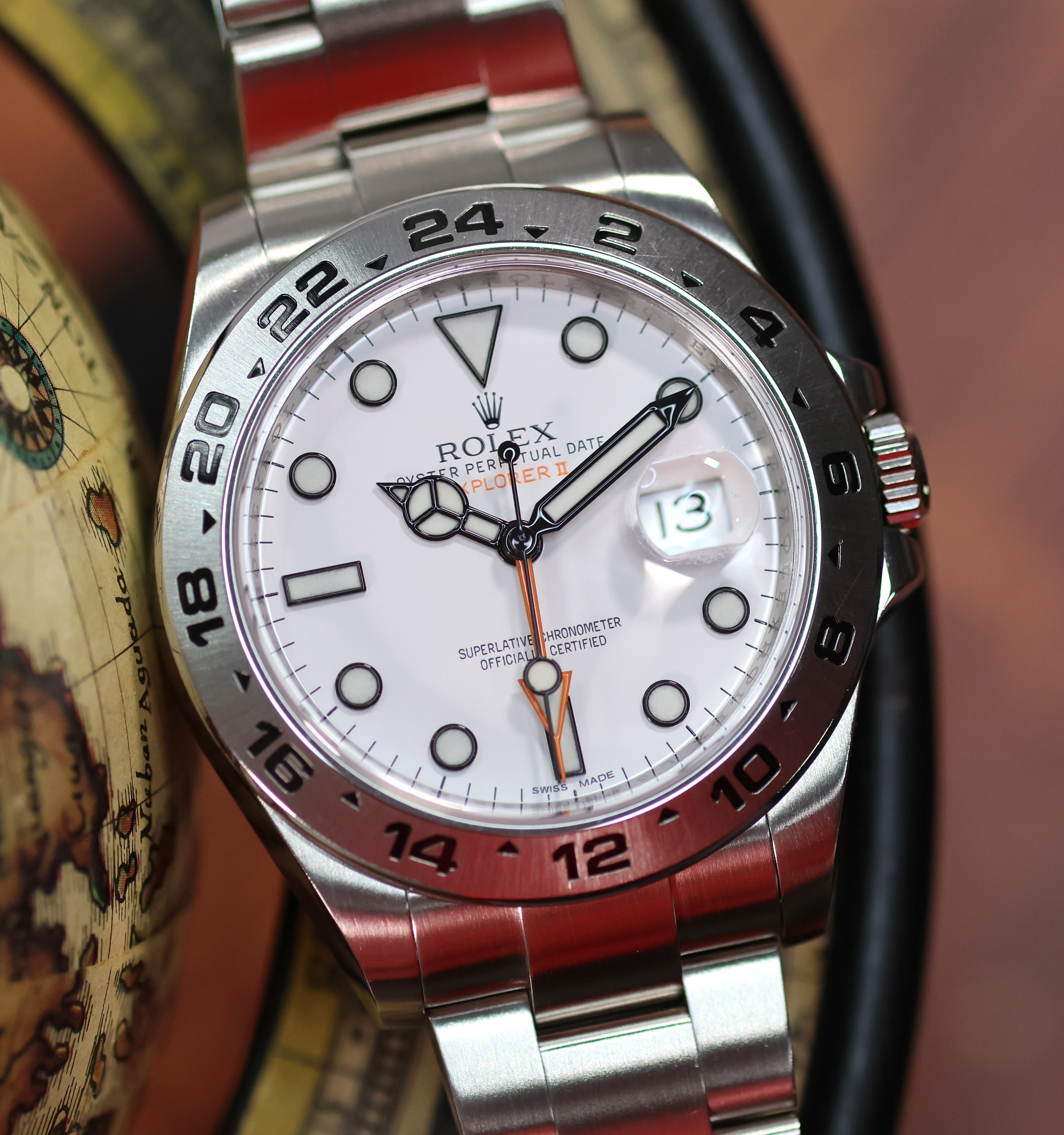 Rolex Explorer II 216570 – 42mm White Dial “Polar”